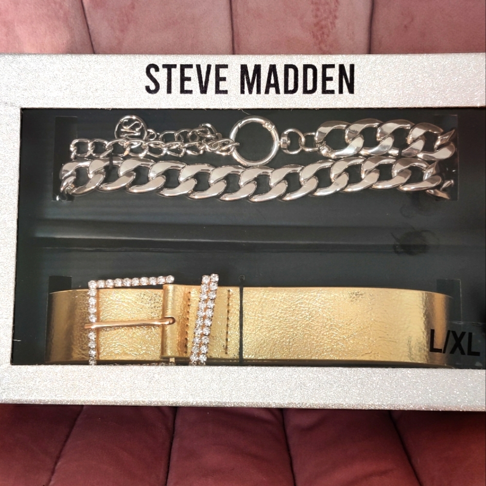 Steve Madden Belt Set 2 Pack XL